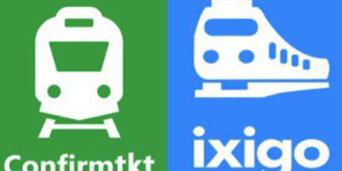 IXIGO ટ્રેન ટિકિટ બુંકીગ