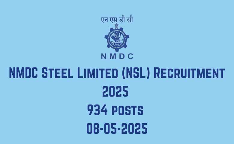 NMDC ભરતી 2025
